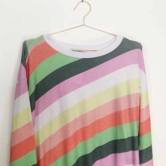 Wildfox • Sorbet Stripes Roadtrip Pullover Sweater - Picture 8 of 8